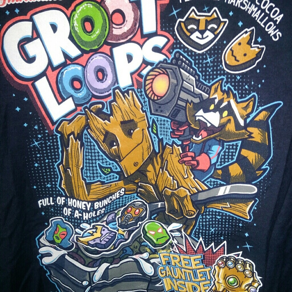 ❤️5 for $20❤️ TeeFury Women's Fitted Shirt Marvel's Guardians of Galaxy